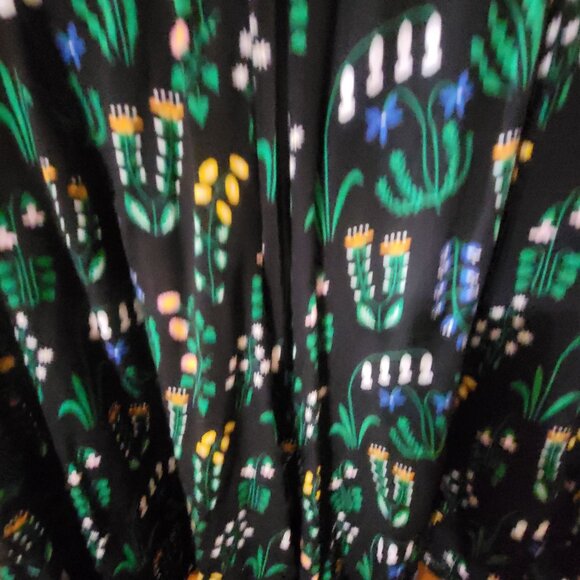 Collectif X ModCloth Titta Greenhouse Floral PlaySuit US 14/UK 18 Ruffled Sleeve - Picture 9 of 16